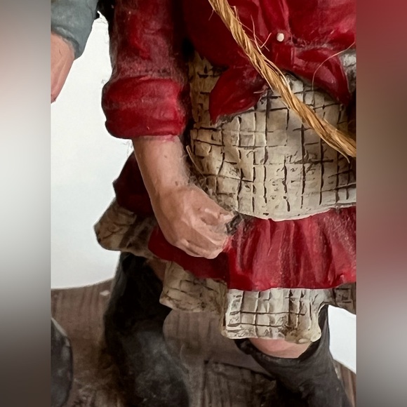 Sarah’s Attic Figurine Sally Booba and Jack Boy Saturday Night Roundup 1994 - Picture 7 of 16